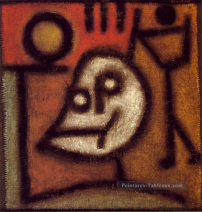 La mort et le feu Paul Klee Peintures à l'huile